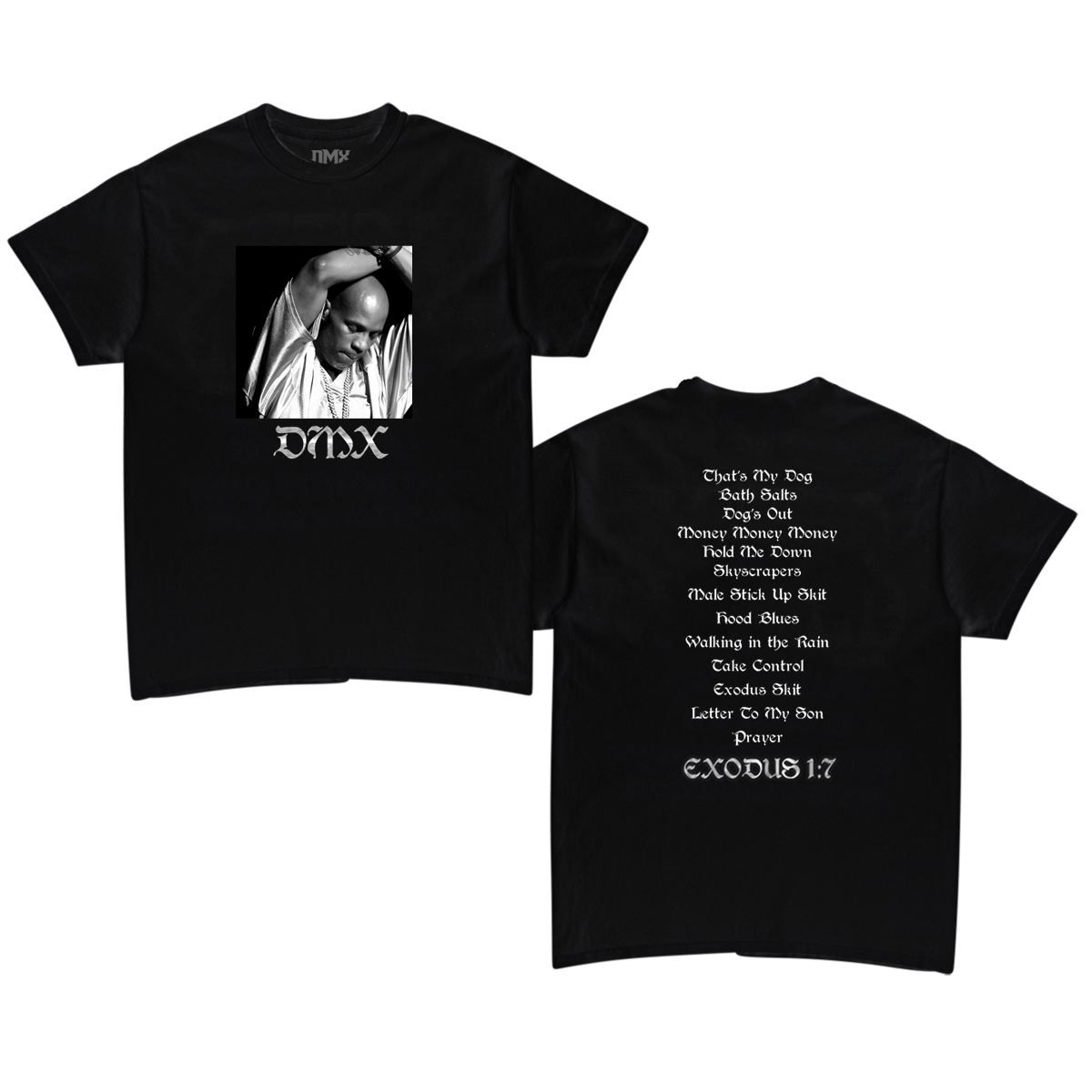 Exodus Black Photo Tee-DMX